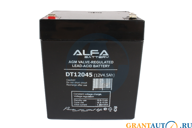 Промышленная аккумуляторная батарея AlfaBattery DT 12045 фотография №1