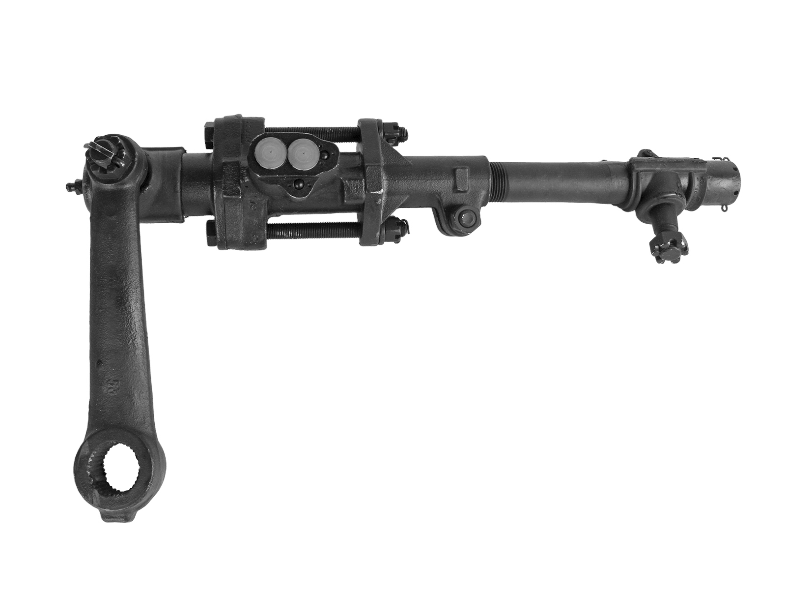 Тяга рулевая ГАЗ-3309 продольная в сборе с сошкой АО ГАЗ фотография №1