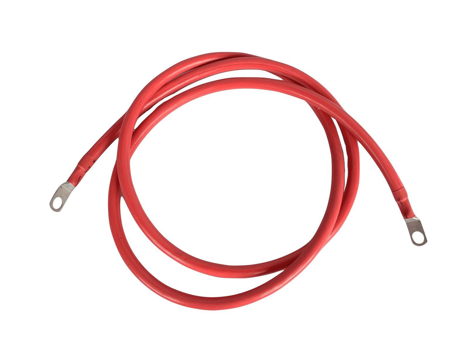 Провод АКБ соединительный L-2000мм S-50кв наконечник-наконечник медь фотография №1