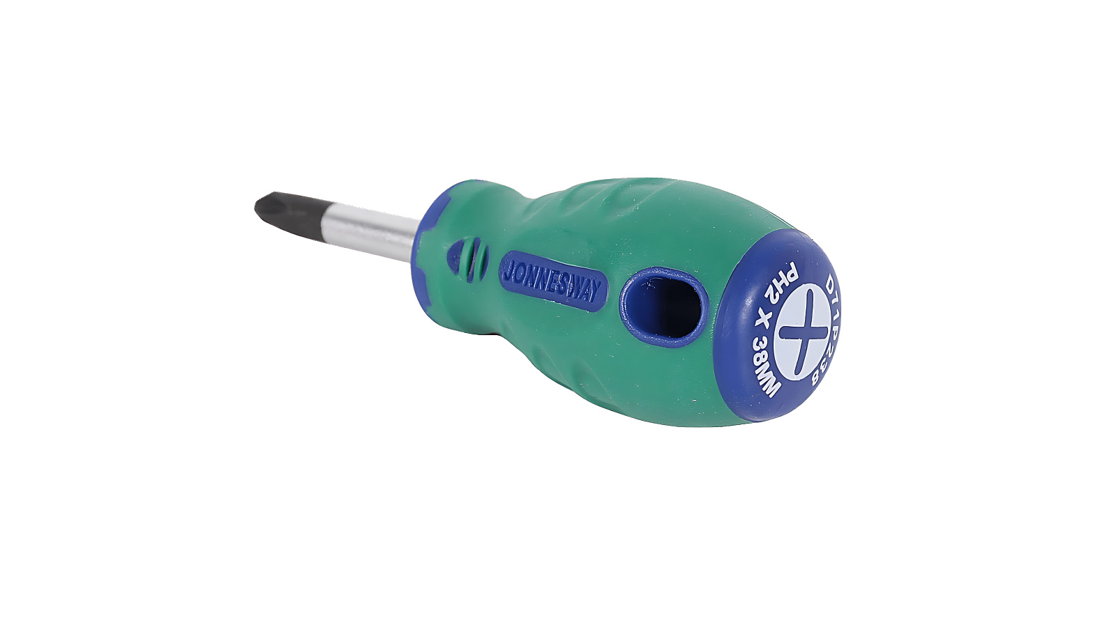 Отвертка JONNESWAY anti-slip grip крестовая Ph2х38 мм фотография №3