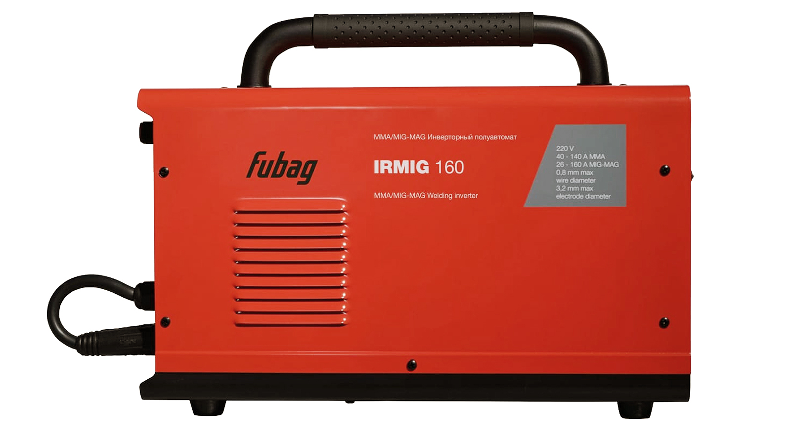 Аппарат сварочный Fubag IRMIG 160 инвертор полуавтомат фотография №3