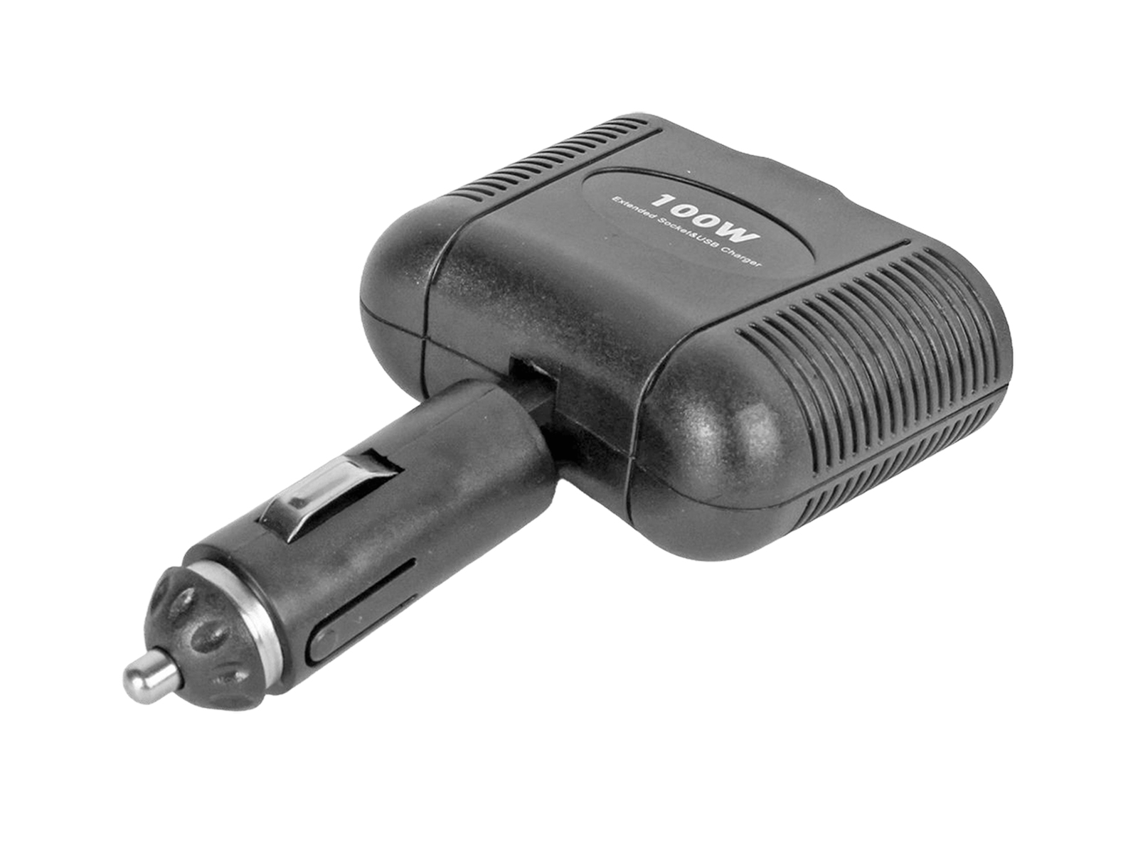 Разветвитель на 2 слота 1 USB с подсветкой 100 Вт фотография №2