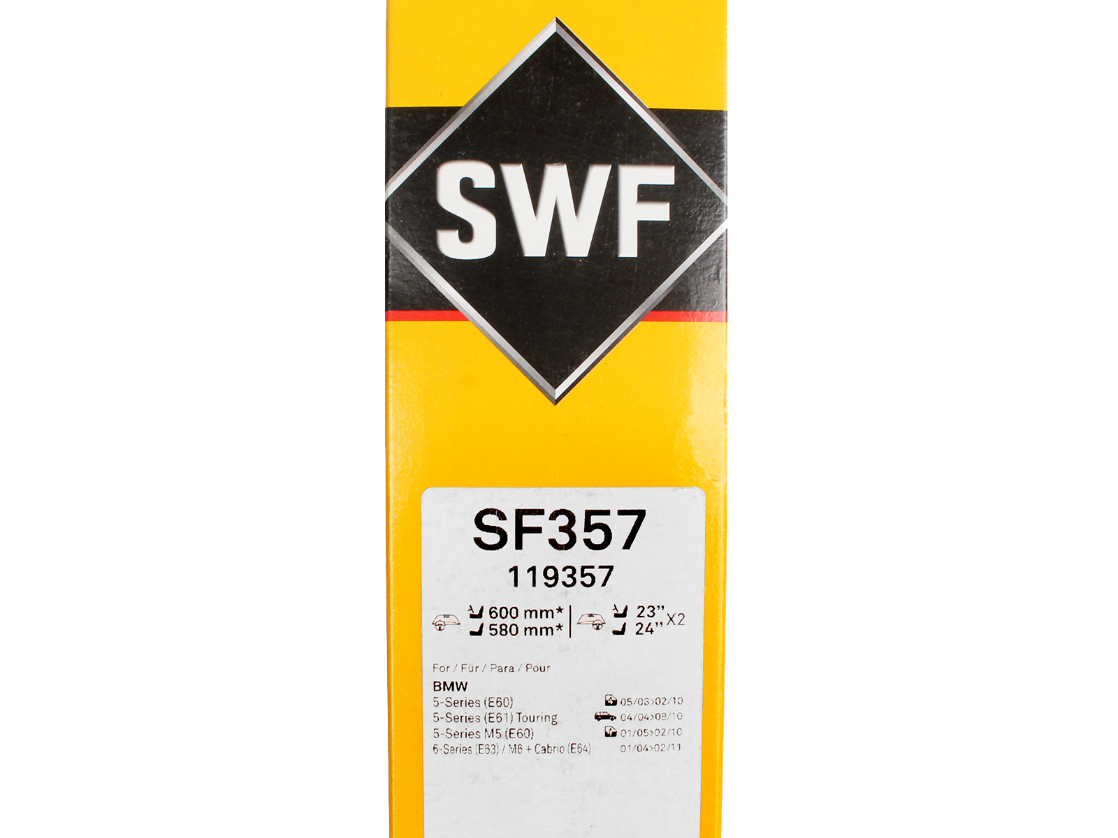 Щетка стеклоочистителя SWF комплект фотография №4