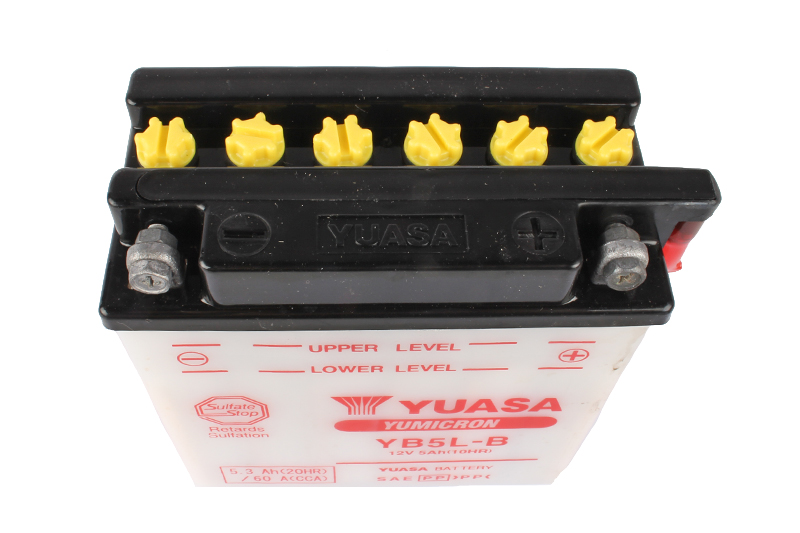 Мотоаккумулятор YUASA YB5L-B фотография №4