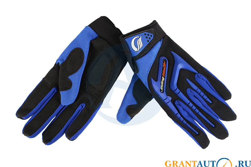 Перчатки защитные RidingTribe CE-11 синие XL фотография №1