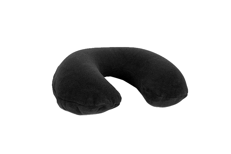Подушка Autostandart надувная со съемным чехлом черная фотография №1