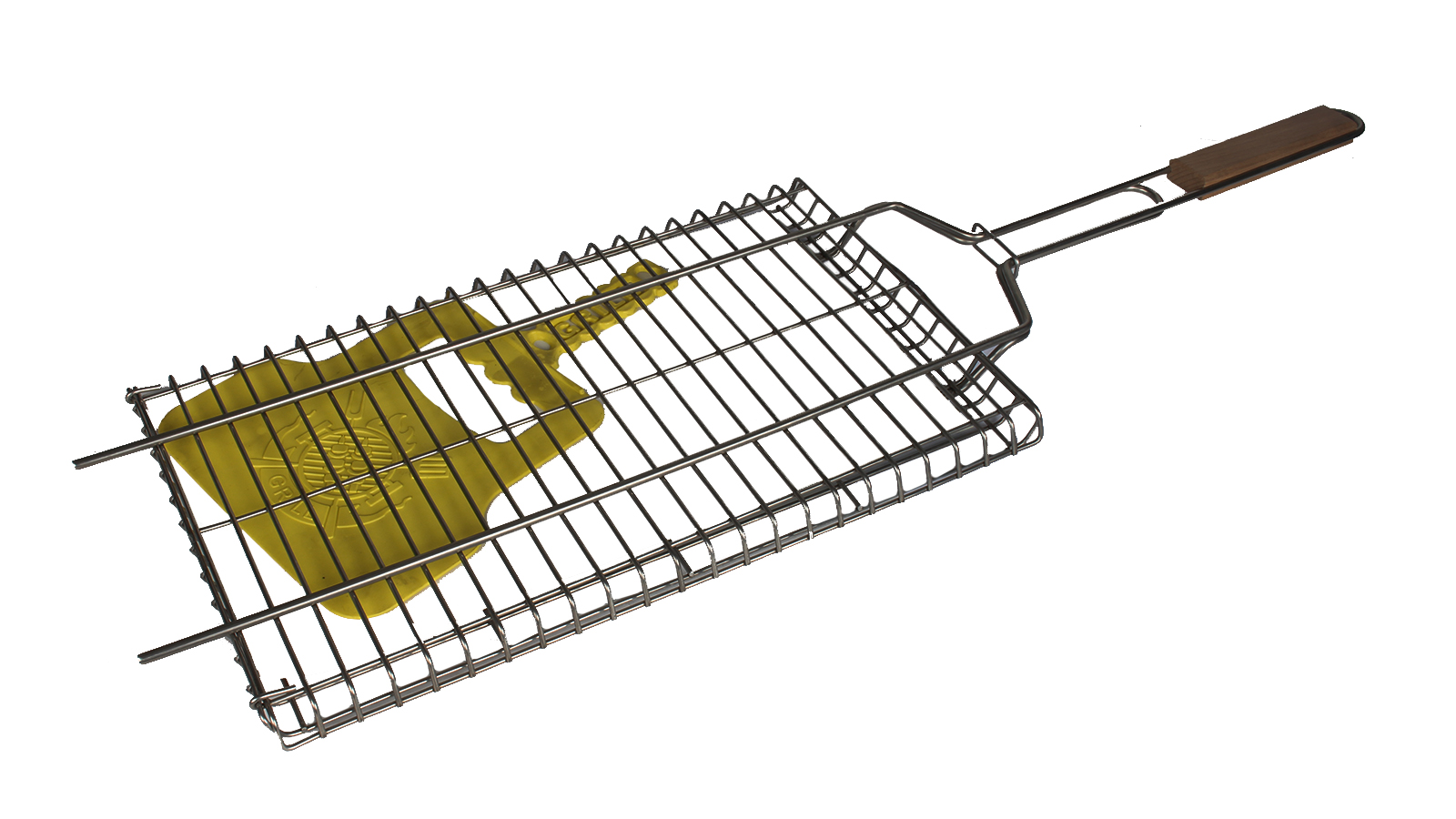 Решётка для гриля из нержавеющей стали, 260х460 мм фотография №2