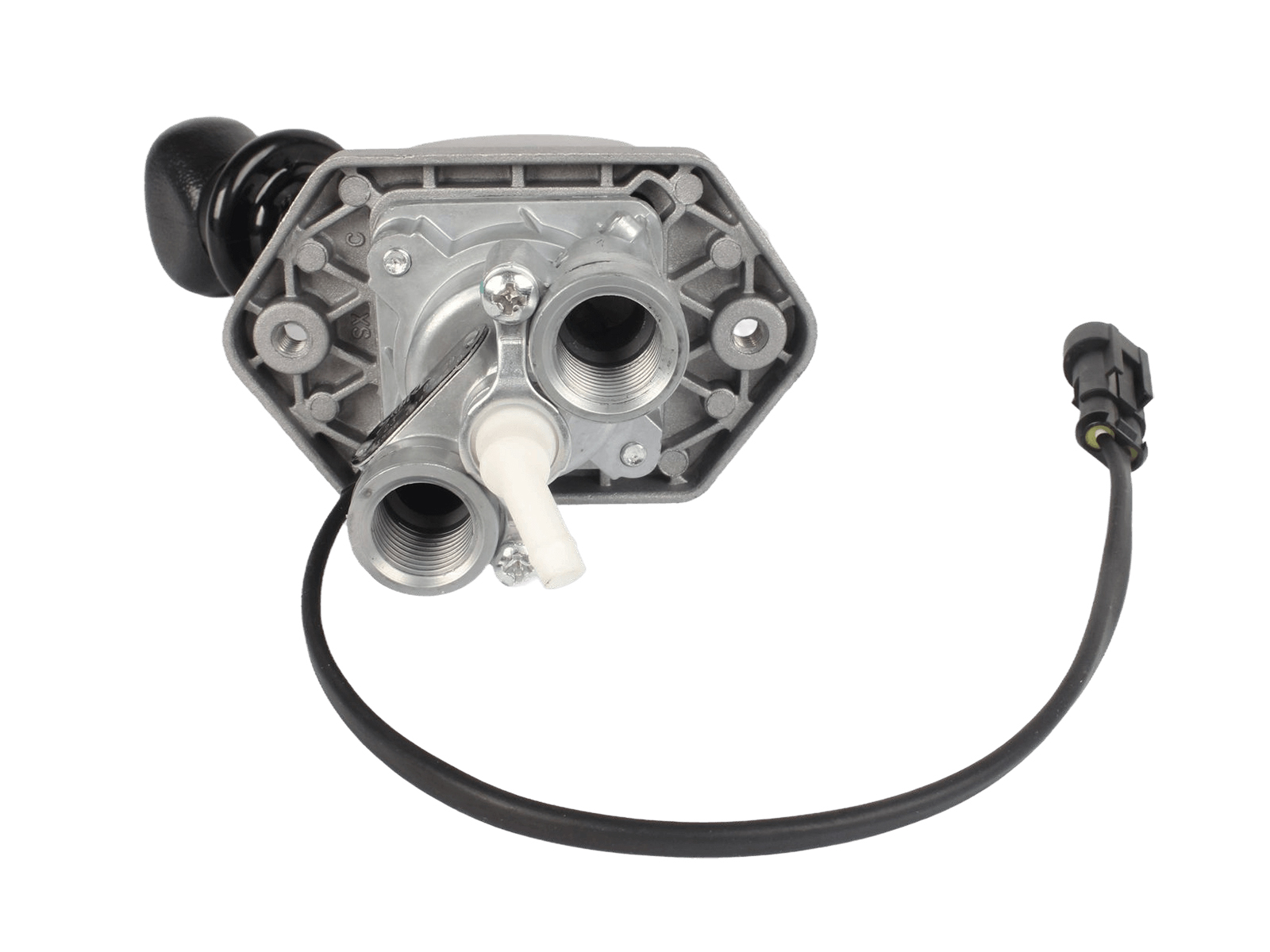 Кран КАМАЗ, МАЗ, ГАЗ-3310 Валдай стояночного тормоза (2-х контурный) SORL 35260042450 фотография №3