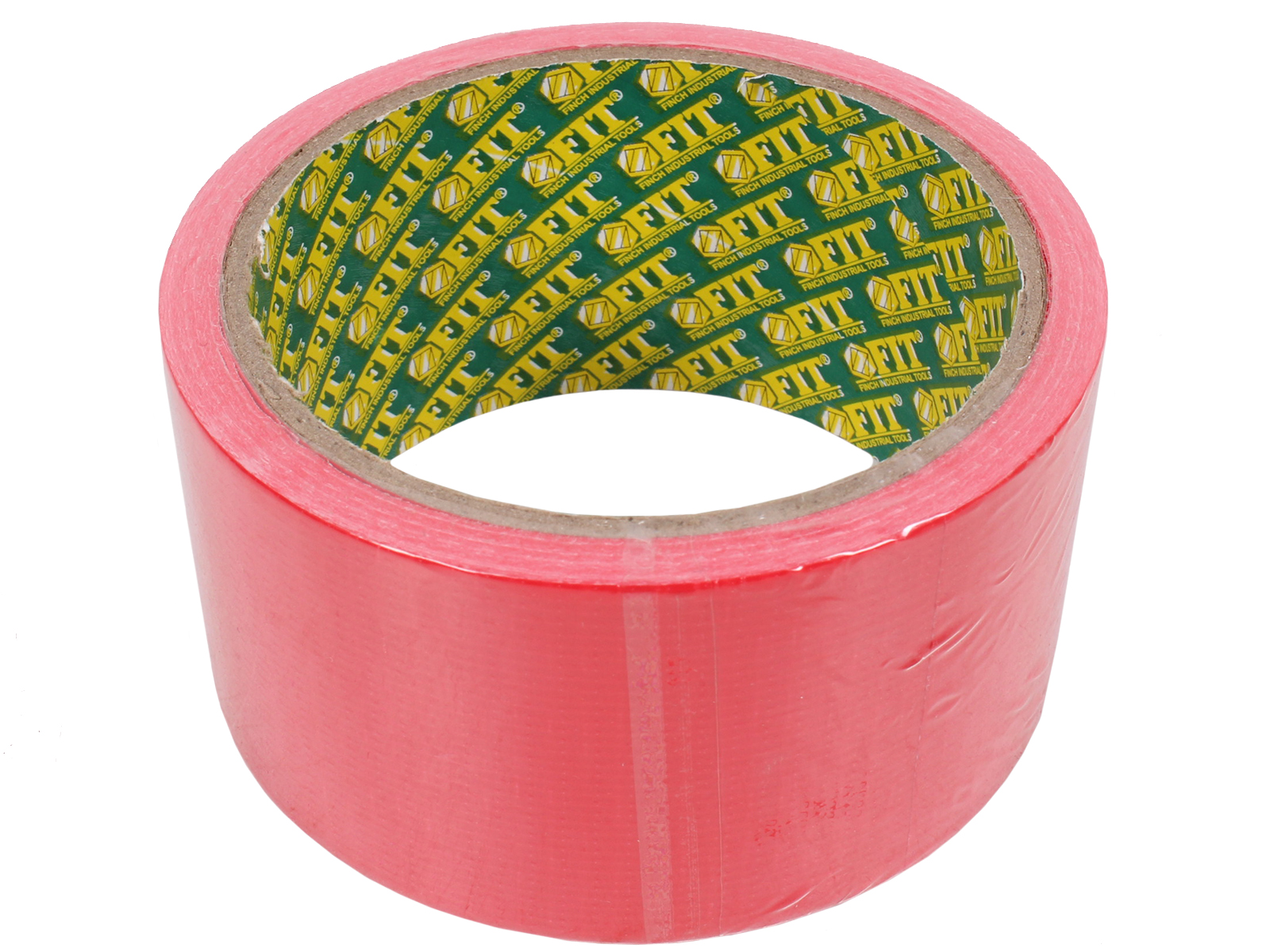 Лента клейкая FIT универсальная армированная DUCTAPE 48ммх10м красная фотография №3