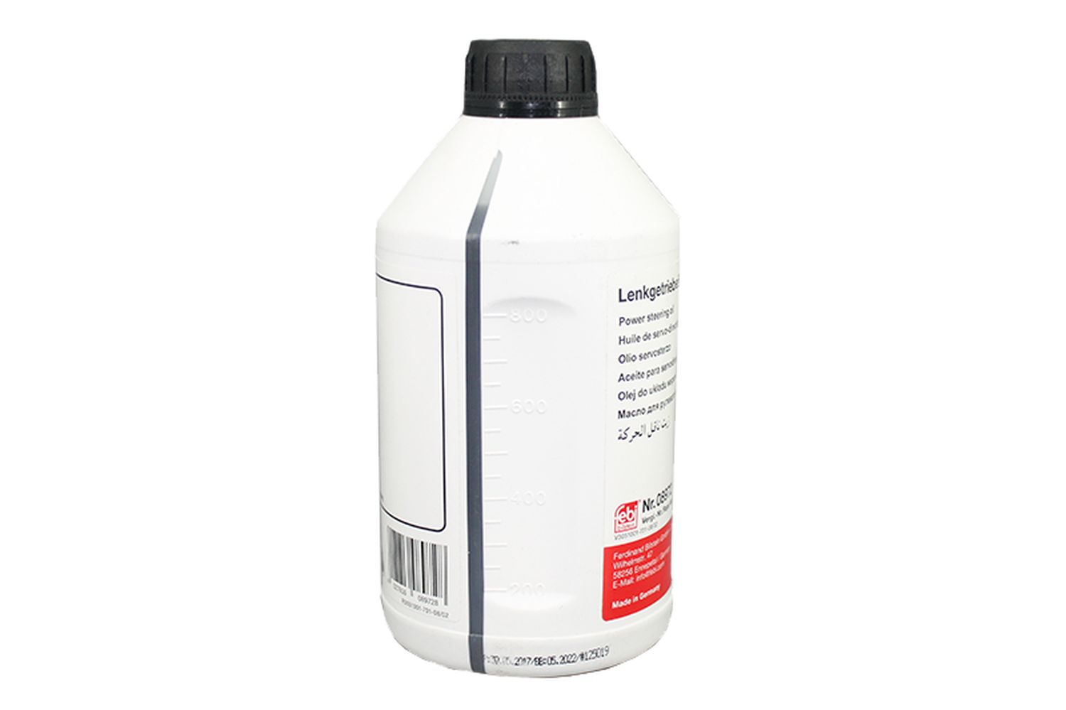 Жидкость гидроусилителя руля желтая 1л FEBI 08972 фотография №2