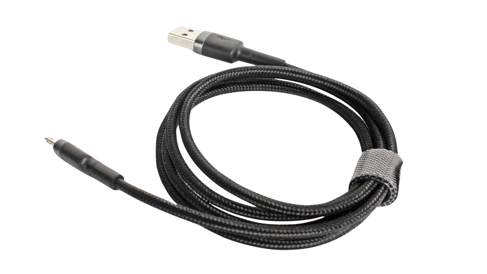 Кабель зарядный USB Baseus Micro 2.4A 1m gray/bl фотография №2