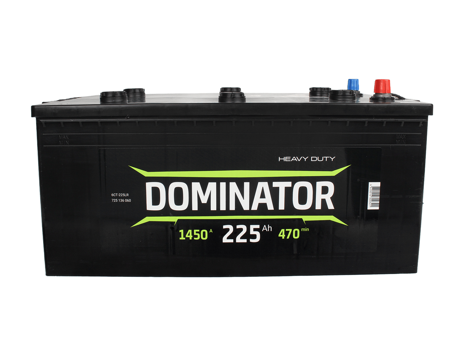 Аккумуляторная батарея DOMINATOR (+слева) 6СТ225//1100хБ фотография №1