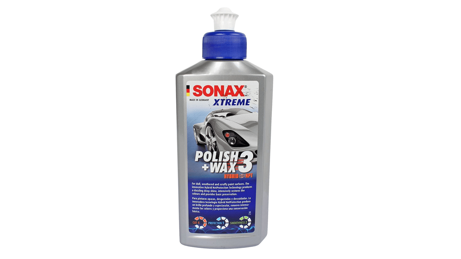 Полироль для поврежденных покрытий 0.25л SONAX 202100 фотография №1