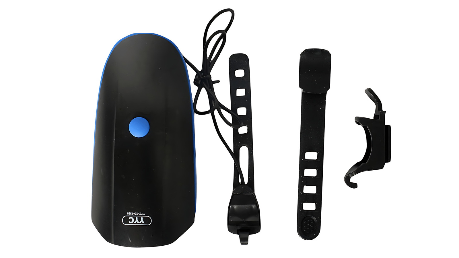 Фонарь велосипедный АКБ USB 7588 с сигналом YYC-CD-7588 фотография №2