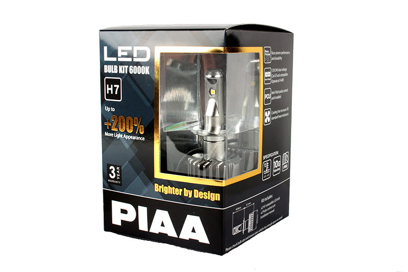 Лампа 12V 23W PIAA H7 6000 комплект диодная фотография №2