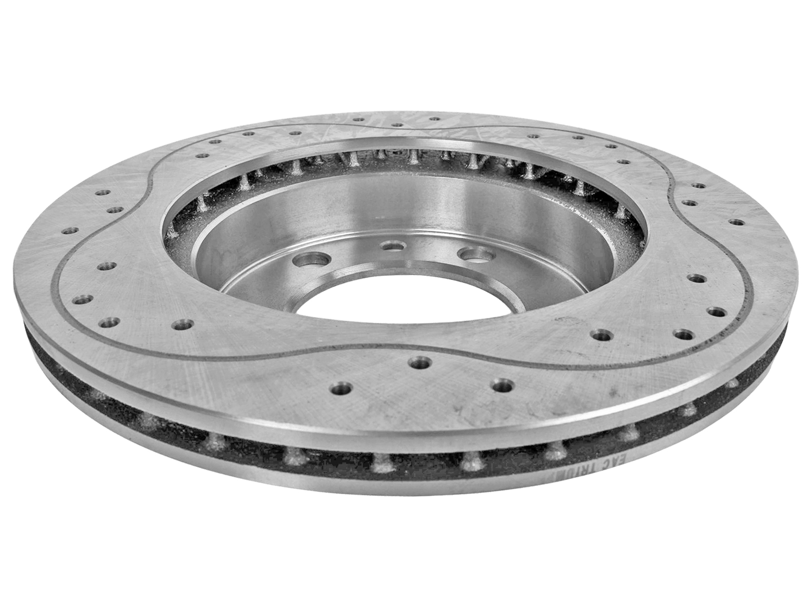 Диск тормозной ГАЗ-2217 перфорированный 1 штука ТОРНАДО-НН HG407 фотография №4