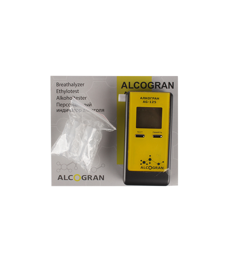 Алкотестер ALCOGRAN AG-125 фотография №3