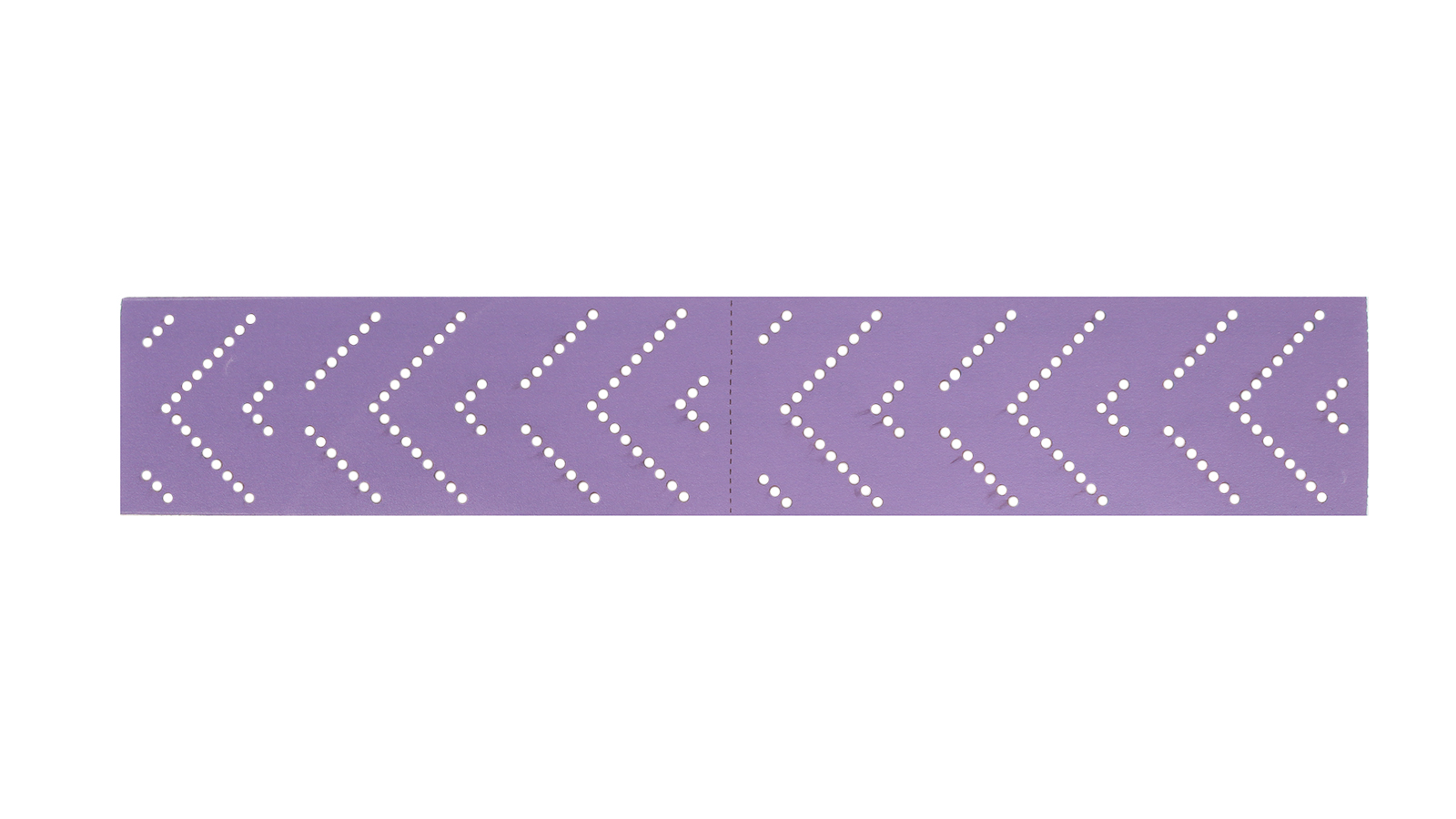 Полоски шлифовальные на пленочной основе Sandwox 328 Purple Zirconia Multi holes 70х400мм Р320 1шт 328.70.40.320.LC фотография №1