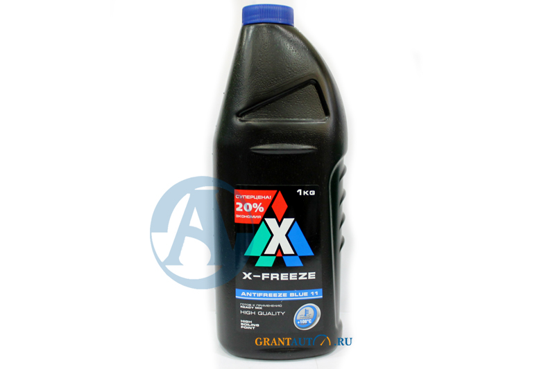 Антифриз X-FREEZE G11 1кг фотография №1