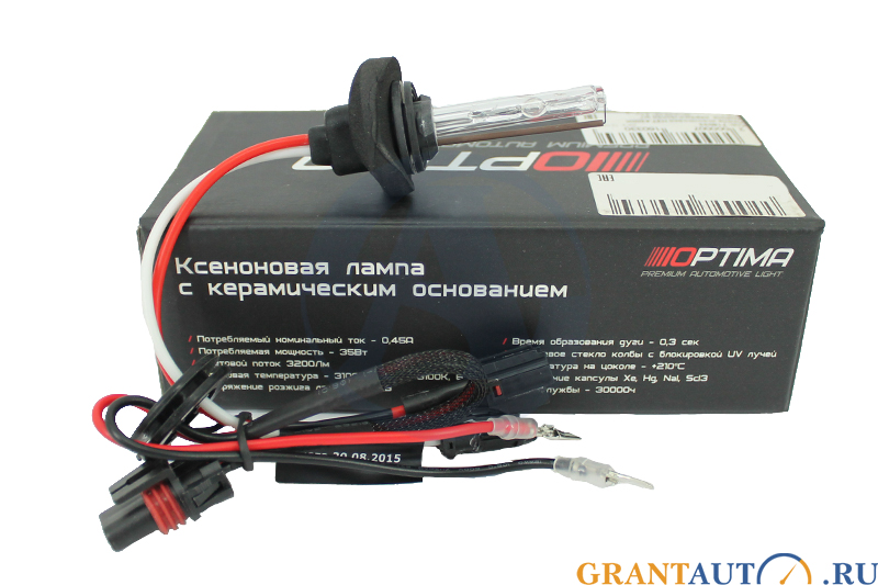 Лампа ксеноновая H27 4200K Optima керамическая шт фотография №1