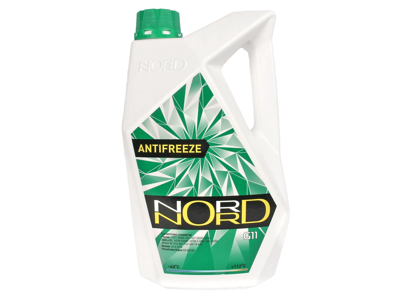 Антифриз зеленый 3кг NORD фотография №1