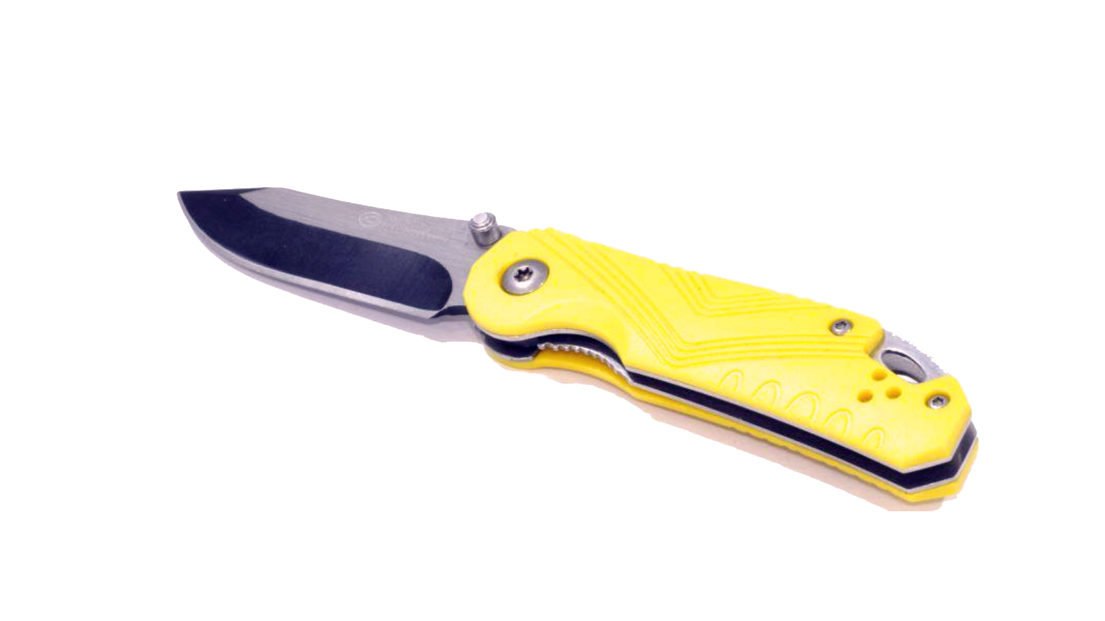 Нож Kosadaka складной 17/10см 73.8г прецизионный желтая рукоять фотография №1