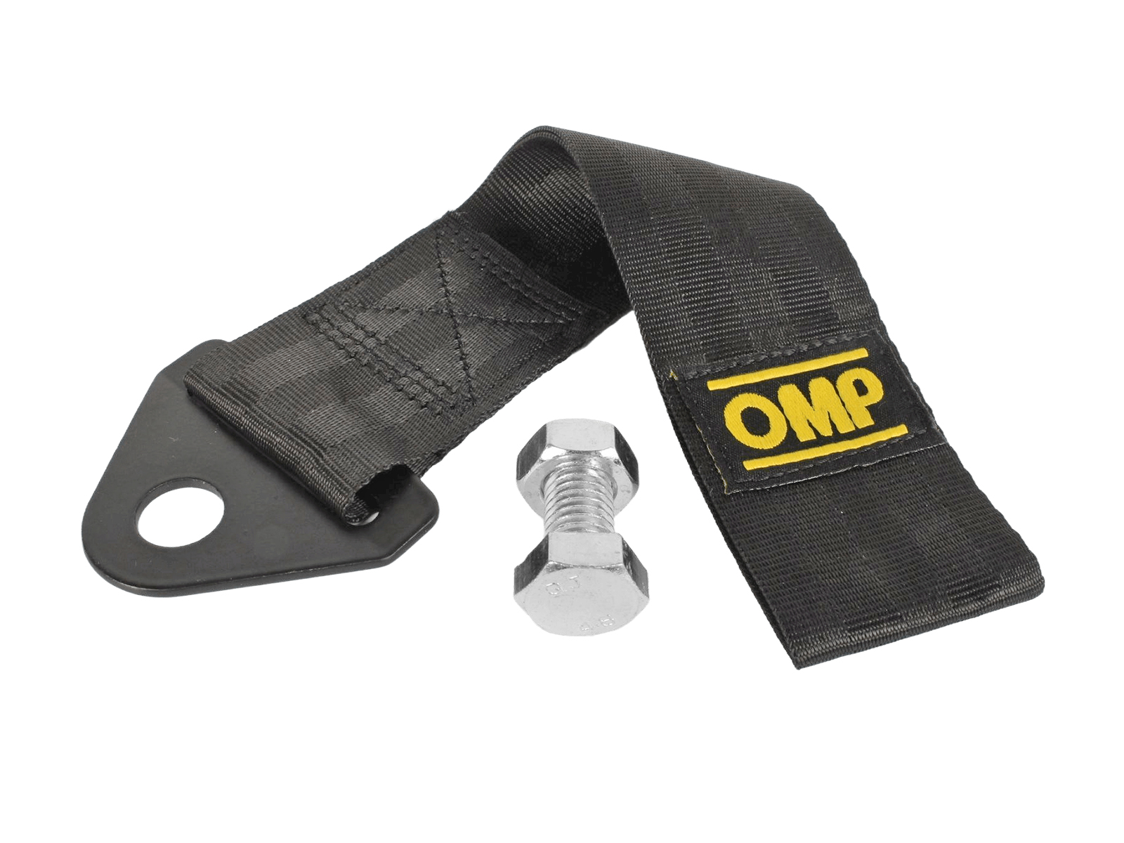 Стропа буксировочная черная фотография №3