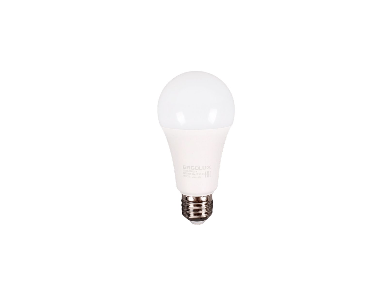 Лампа светодиодная Ergolux LED-A65-20W-E27-3K ЛОН фотография №1